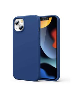 Ugreen Protective Silicone Case - силиконов (TPU) калъф за iPhone 13 (син)