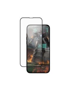 SwitchEasy Glass Hero Mobile Gaming Full Cover Tempered Glass - калено стъклено защитно покритие за дисплея на iPhone 13, iPhone 13 Pro (черен-прозрачен)