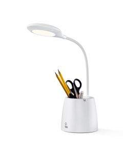VOXON HDL02018WA01 LED Desk Lamp - настолна LED лампа с гъвкаво рамо (бял)