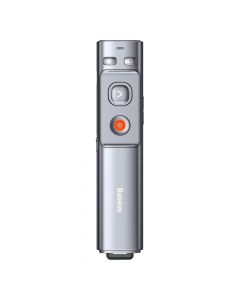 Baseus Orange Dot Wireless Presenter Charging version (WKCD000013) - безжично блутут устройство за управление на вашите презентации (тъмносив)