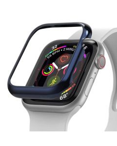 Ringke Bezel Styling - стоманена рамка с висока степен на защита за Apple Watch 44мм (тъмносин)
