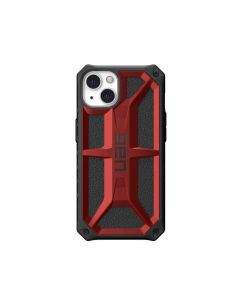 Urban Armor Gear Monarch Case - удароустойчив хибриден кейс за iPhone 13 (червен)