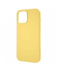 Tactical Velvet Smoothie Cover - силиконов калъф за iPhone 13 (жълт)