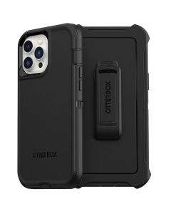 Otterbox Defender Case - изключителна защита за iPhone 13 Pro Max, iPhone 12 Pro Max (черен)