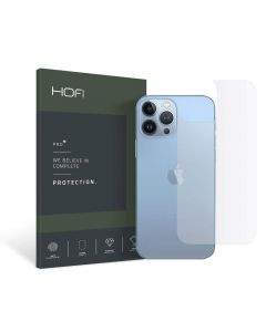 Hofi Hybrid Pro Plus Back Protector - качествено защитно покритие за задната част на iPhone 13 Pro Max (прозрачно)