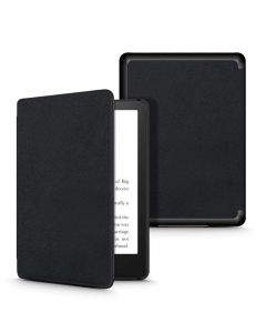 Tech-Protect Smartcase - кожен калъф за Amazon Kindle Paperwhite 5 (2021) (черен)