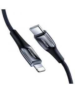 Joyroom USB-C to Lightning Cable PD 20W - USB-C към Lightning кабел за Apple устройства с Lightning порт (120 см) (черен)