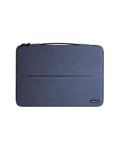 Nillkin 3in1 Multifunctional Laptop Sleeve 16 - калъф с цип и вградена поставка за MacBook Pro 16, Pro 15 и лаптопи до 16 инча (син)