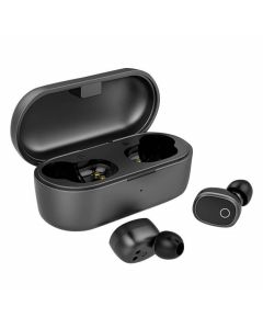 Ausdom TWS True Wireless Earbuds - безжични блутут слушалки с кейс за мобилни устройства (черен)