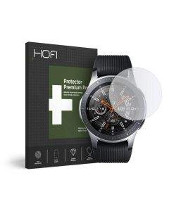 Hofi Glass Pro Plus Screen Protector - калено стъклено защитно покритие на Samsung Galaxy Watch 46мм (прозрачен)