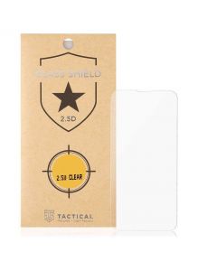 Tactical Glass Shield 2.5D - калено стъклено защитно покритие (0.33 мм) за дисплея на iPhone 13, iPhone 13 Pro (прозрачен)