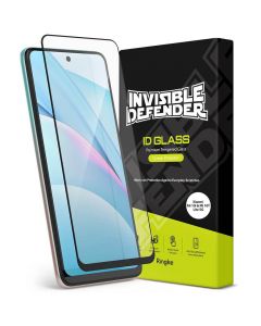 Ringke Invisible Defender Full Cover Tempered Glass 3D - калено стъклено защитно покритие за дисплея на Xiaomi Mi 10T Lite 5G, Mi 10i 5G (черен-прозрачен)