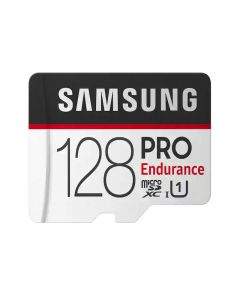 Samsung MicroSDHC Pro Endurance 128GB UHS-I 4K UltraHD (клас 10) - microSDHC памет със SD адаптер за Samsung устройства (подходяща за видеонаблюдение)