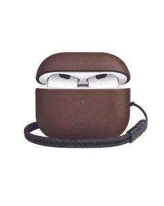 Uniq Terra Genuine Leather Case - кожен кейс (естествена кожа) за Apple AirPods 3 (кафяв)