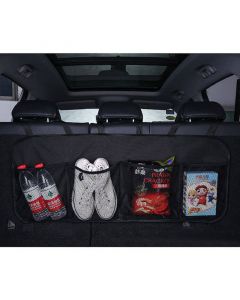 Foldable Rear Seat Multifunctional Trunk Organizer - сгъваем органайзер за багажника на автомобил (черен)