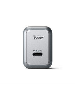 Satechi 20W USB-C Wall Charger - захранване с USB-C изход с технология за бързо зареждане (сив)
