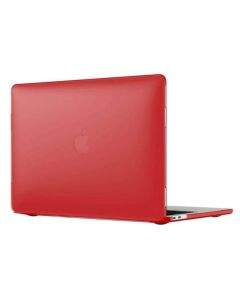 JC SmartShell Case - предпазен кейс за MacBook Pro 13 (2016-2020), MacBook Pro 13 M1 (2020) (червен)