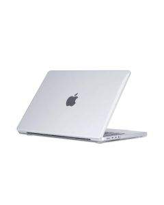JC SmartShell Case - предпазен кейс за MacBook Pro 14 M1 (2021) (прозрачен)