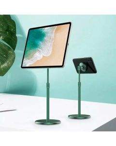 JC Desktop Magnetic Stand - разтягаща се магнитна поставка за бюро за смартфони и таблети (зелен)
