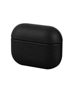 Uniq Terra Genuine Leather Case - кожен кейс (естествена кожа) за Apple AirPods Pro (черен)