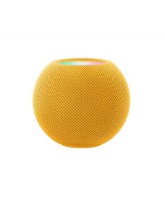Apple HomePod Mini - уникална безжична мини аудио система за мобилни устройства (жълт)