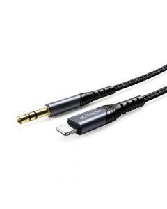 Joyroom Audio Cable With Lightning Connector - сертифициран аудио кабел от Lightning към 3.5 мм. аудио жак (100см) (черен)