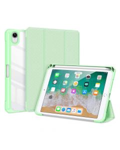 DUX DUCIS Toby Tablet Case - хибриден удароустойчив кейс с отделение за Apple Pencil 2 за iPad mini 6 (2021) (зелен)