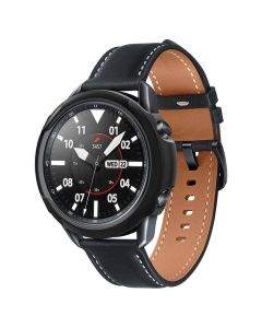 Spigen Liquid Air Case - качествен силиконов (TPU) кейс за Samsung Galaxy Watch 3 45mm (черен)