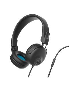 JLAB Studio Wired On-Ear Headphones - слушалки с микрофон за мобилни устройства (черен)