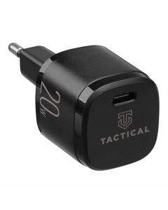 Tactical Base Plug Mini 20W Wall Charger - захранване за ел. мрежа 20W с USB-C изход и технология за бързо зареждане (черен)