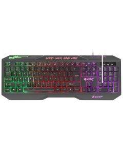 Fury Hellfire 2 Backlight Gaming Keyboard - геймърска клавиатура с подсветка (за PC) (черен)