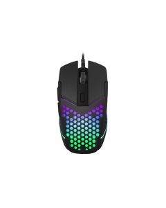 Fury Battler Optical Gaming Mouse NFU-1654 6400 DPI - оптична геймърска мишка с LED подсветка (черен)