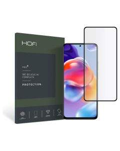 Hofi Glass Pro Plus Tempered Glass 2.5D - калено стъклено защитно покритие за дисплея на Xiaomi Redmi Note 11 Pro Plus (черен-прозрачен)
