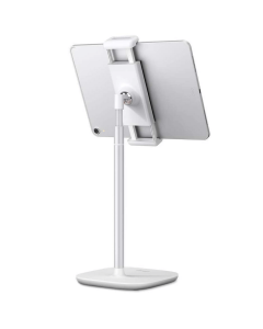 Ugreen LP177 Multi-Angle Phone Desktop Stand - универсална поставка за бюро и плоскости за мобилни устройства и таблети до 7 инча (сребрист)