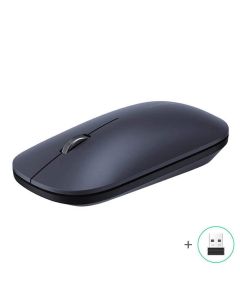 Ugreen Silent Wireless Mouse 2.4G - ергономична безжична мишка (за Mac и PC) (черна)