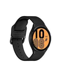 Puro Classic Leather Band - кожена каишка от естествена кожа за Samsung Galaxy Watch 4 и други (20мм) (черен)