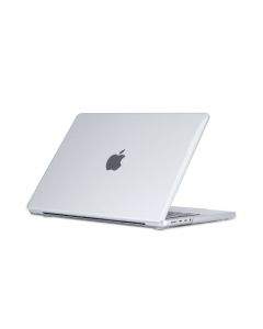 Tech-Protect SmartShell Clear Case - предпазен кейс за MacBook Pro 14 M1 (2021) (прозрачен)