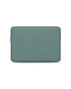 Tech-Protect Pureskin Laptop Sleeve - неопренов калъф за MacBook Air 13, MacBook Pro 13, MacBook Pro 14 и лаптопи до 14 инча (зелен)