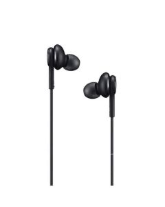 Samsung Stereo Headset EO-IA500BBE - слушалки с микрофон и управление на звука за Samsung и други устройства (черен) (ритейл опаковка)