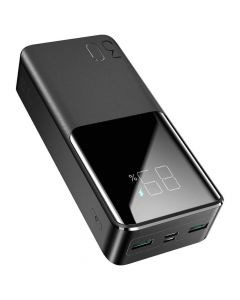 Joyroom 22.5W Fast Charging Power Bank 30000 mAh - преносима външна батерия с USB-C порт, и 2xUSB-A изхода (черен)