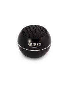 Guess 4H Mini Bluetooth Speaker 3W - портативен безжичен Bluetooth спийкър за мобилни устройства (черен)