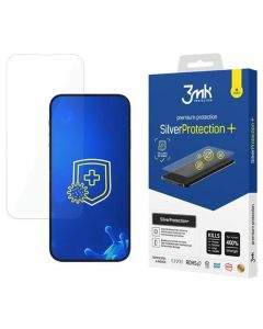 3mk Silver Protection+ Screen Protector - антибактериално защитно покритие за дисплея на iPhone 14, iPhone 14 Pro (прозрачен)