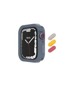 SwitchEasy Colors Case - удароустойчив силиконов (TPU) кейс за Apple Watch 41мм, 40мм (син)