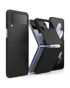 Ringke Slim PC Case - поликарбонатов кейс за Samsung Galaxy Z Flip 4 (черен)