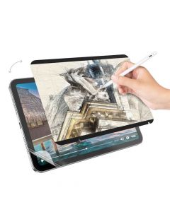 SwitchEasy SwitchPaper Magnetic Screen Protector 2in1 - комплект магнитно покритие (подходящо за рисуване) и защитно покритие за дисплея на iPad mini 6 (2021) (прозрачно)