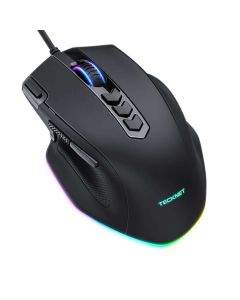 TeckNet EGM01794BA01 Wired Gaming Mouse - геймърска мишка (за Mac и PC) (черен)