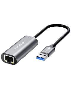 TeckNet EHU01044GA03 USB 3.0 to Gigabit Ethernet Network Adapter - адаптер USB 3.0 за компютри без Ethernet порт