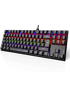 TeckNet EMK01451BK01 LED Illuminated Mechanical Gaming Keyboard - механична геймърска клавиатура с LED подсветка (за PC)