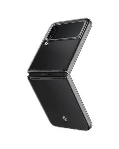 Spigen AirSkin Case - качествен поликарбонатов кейс за Samsung Galaxy Z Flip 4 (прозрачен)