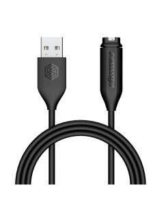 Nillkin Garmin USB Charging Cable - магнитен кабел за Garmin смартчасовници (100 см) (черен)